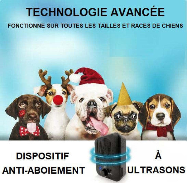 Anti-barkapparat med Ultrasound til Hunde