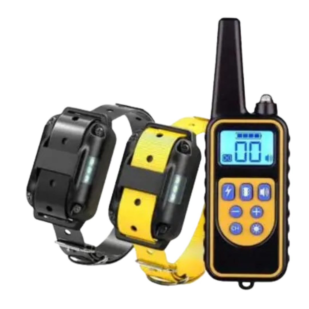 Antiblafhalsbånd Vandtæt og Genopladeligt, Fjernbetjening 500M