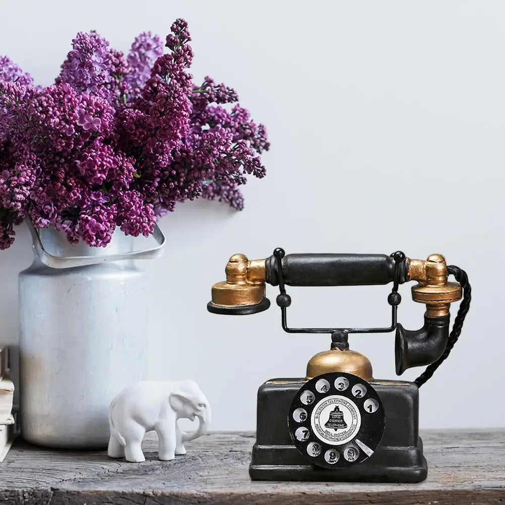 Antik Telefon Dekor Retro Design til Indretning