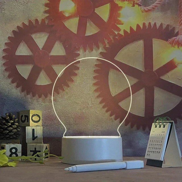 Kunstnerisk Nattelys | Bestem dit eget design