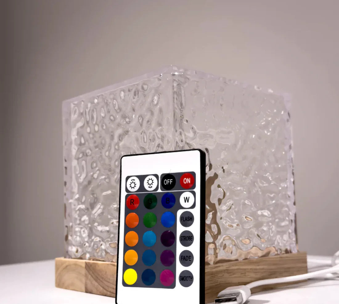 AuroraGlow Lampe med 16 Farver