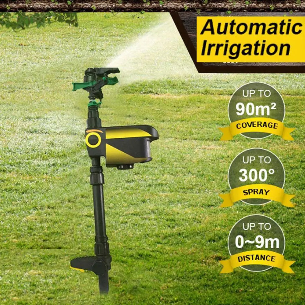 Automatisk Bevægelsesaktiveret Dyreafskrækkende Have Spray - Dyresensor Udenfor Græs Vand Spray