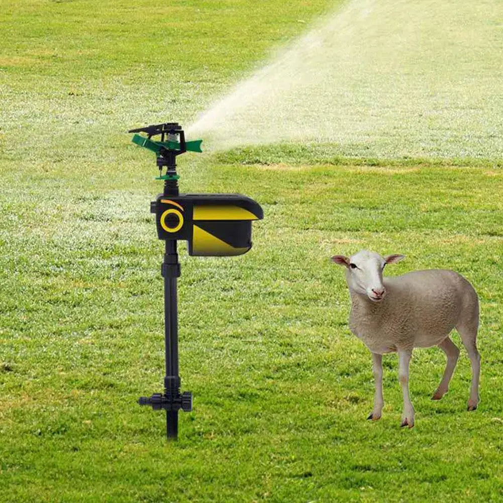 Automatisk Bevægelsesaktiveret Dyreafskrækkende Have Spray - Dyresensor Udenfor Græs Vand Spray