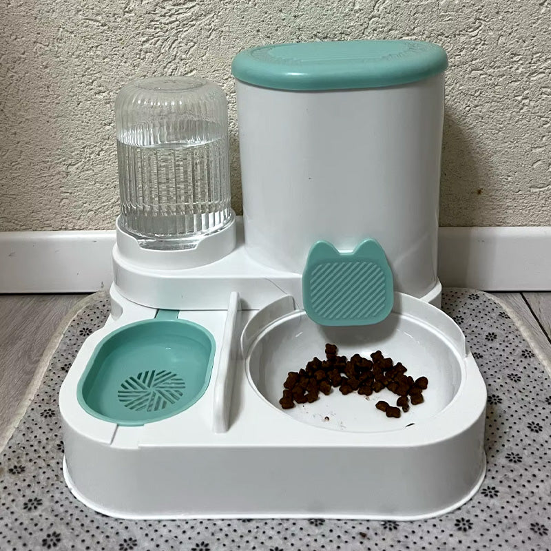 Automatisk Foder- og Vanddispenser - Ideel til Hunde og Katte