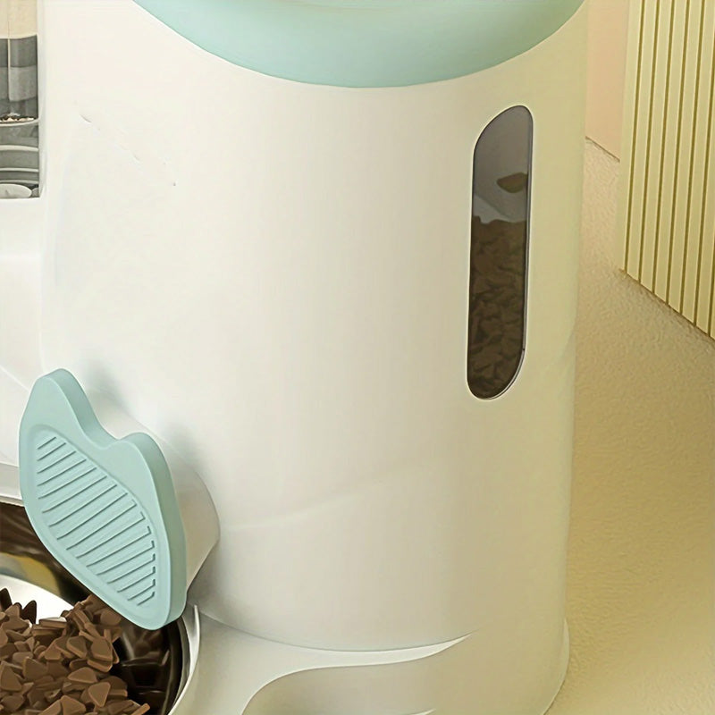 Automatisk Foder- og Vanddispenser - Ideel til Hunde og Katte