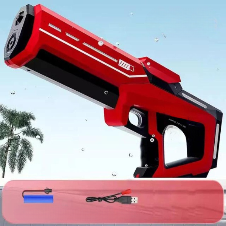 Automatisk Vandpistol med 1L Tank og 10m Rækkevidde