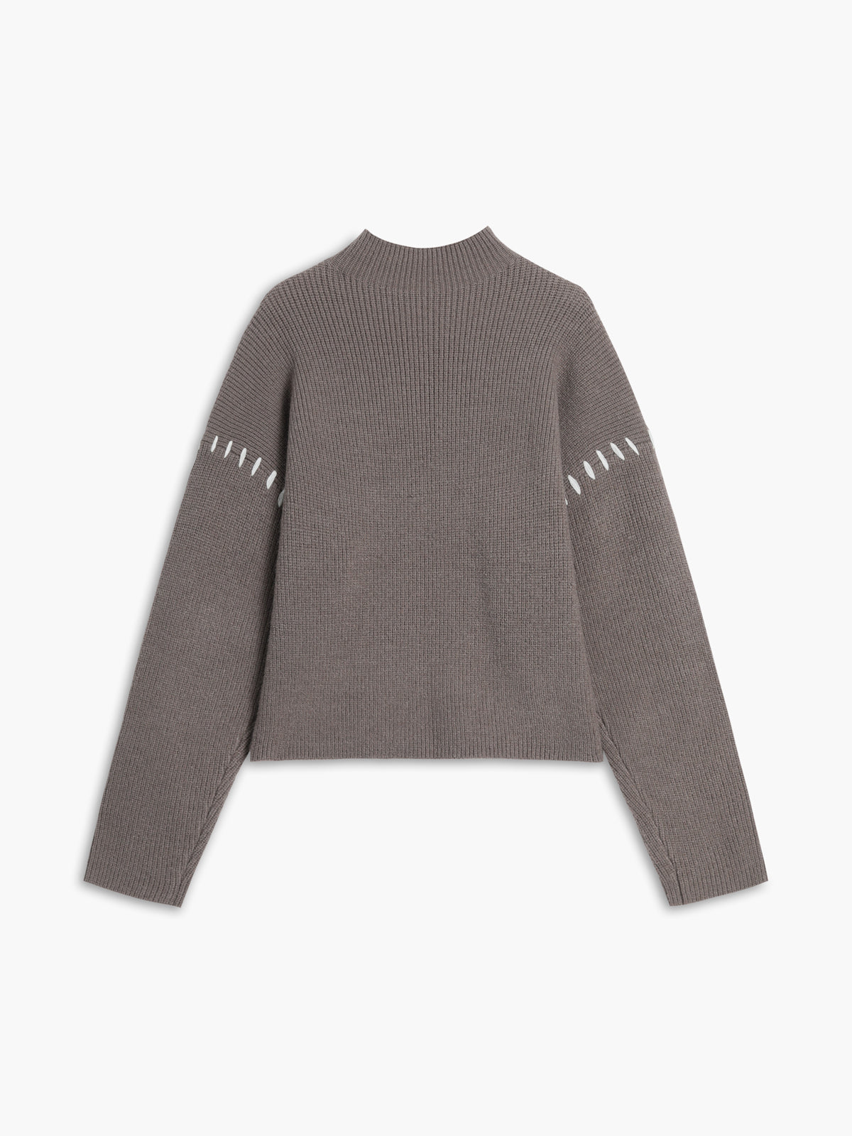 Kayla Pull Kvinde – Oversize Sweater med Høj Hals i Blødt, Chic & Behageligt Strik