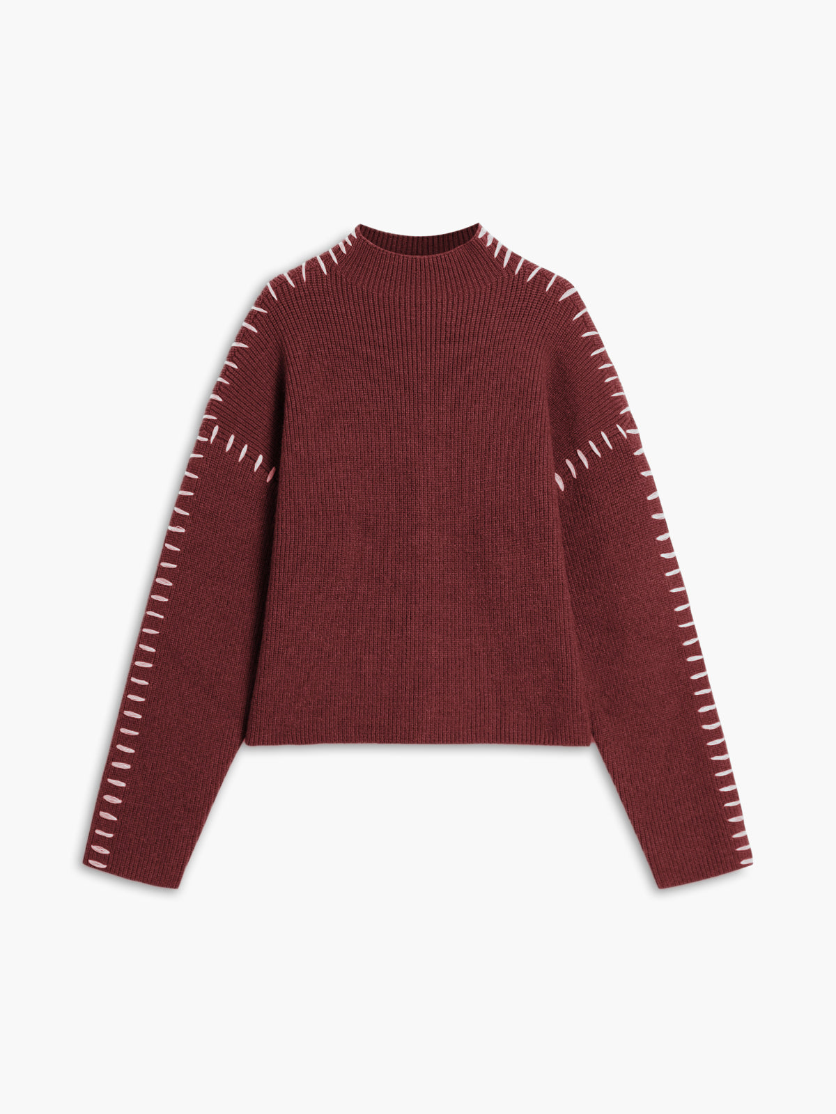 Kayla Pull Kvinde – Oversize Sweater med Høj Hals i Blødt, Chic & Behageligt Strik