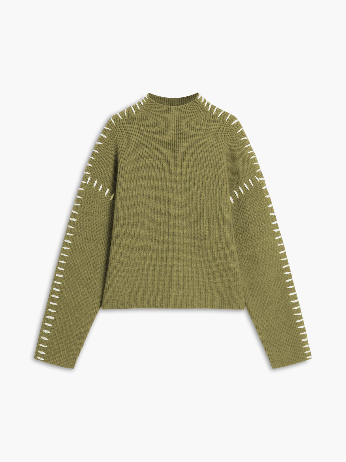 Kayla Pull Kvinde – Oversize Sweater med Høj Hals i Blødt, Chic & Behageligt Strik