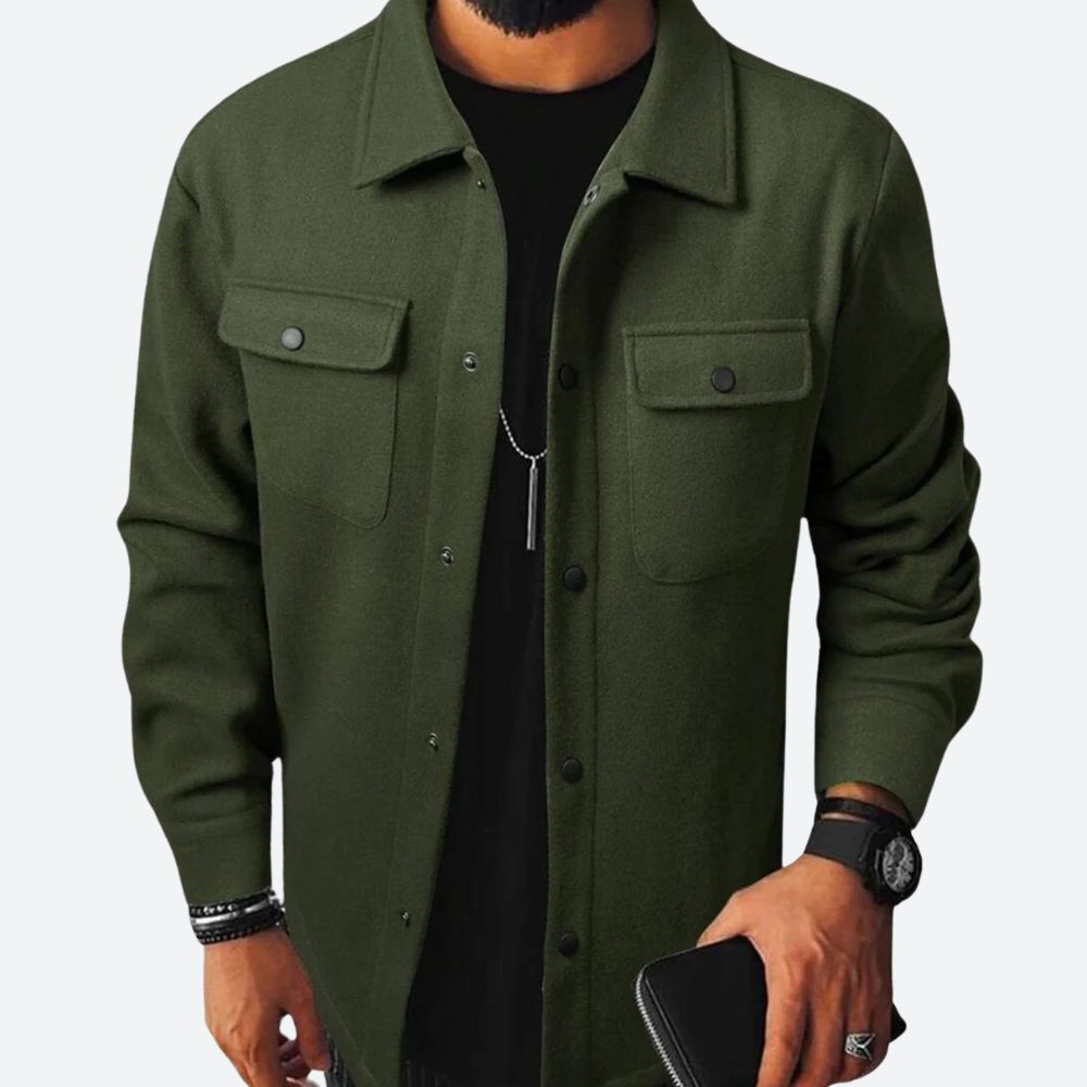 Jason Herre Vest – Varm & Casual Ærmeløs Jakke med Tidløst Design