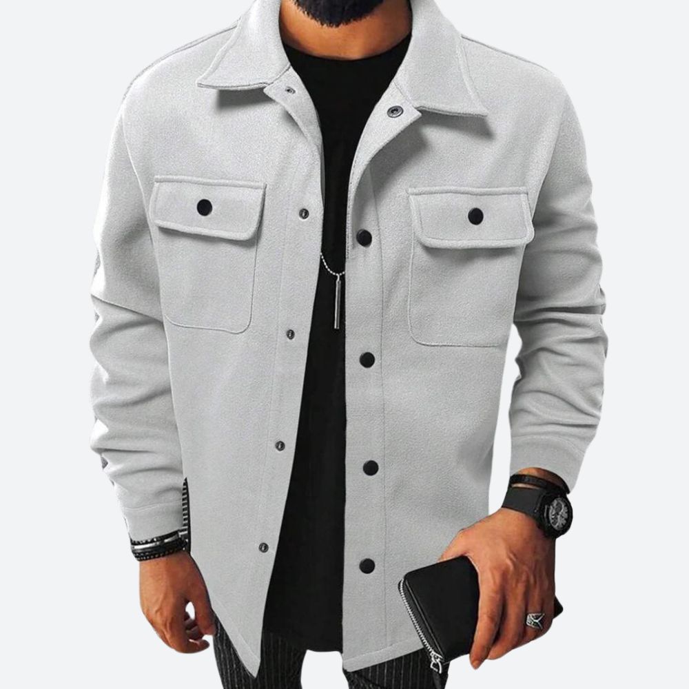 Jason Herre Vest – Varm & Casual Ærmeløs Jakke med Tidløst Design