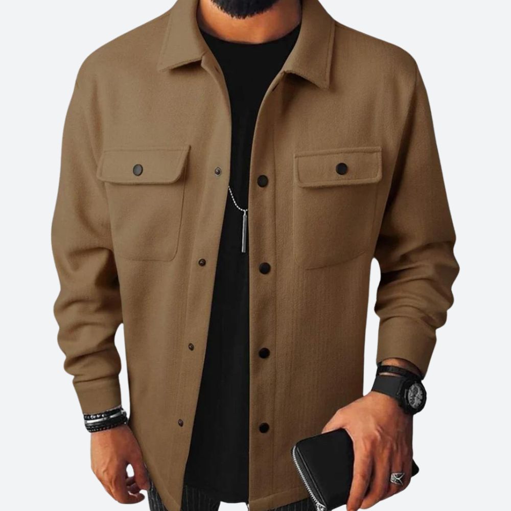 Jason Herre Vest – Varm & Casual Ærmeløs Jakke med Tidløst Design