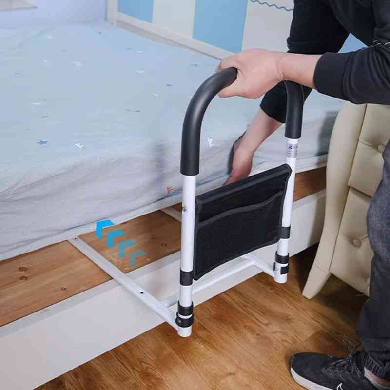 BedGrip Duo – Justerbare sengekantstøtter til ældre med skridsikkerhed og opbevaringsrum