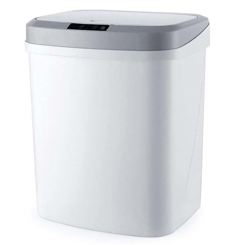 Automatisk Sensor Affaldsbeholder – 15L – Kontaktløs & Stille – Til Køkken eller Stue