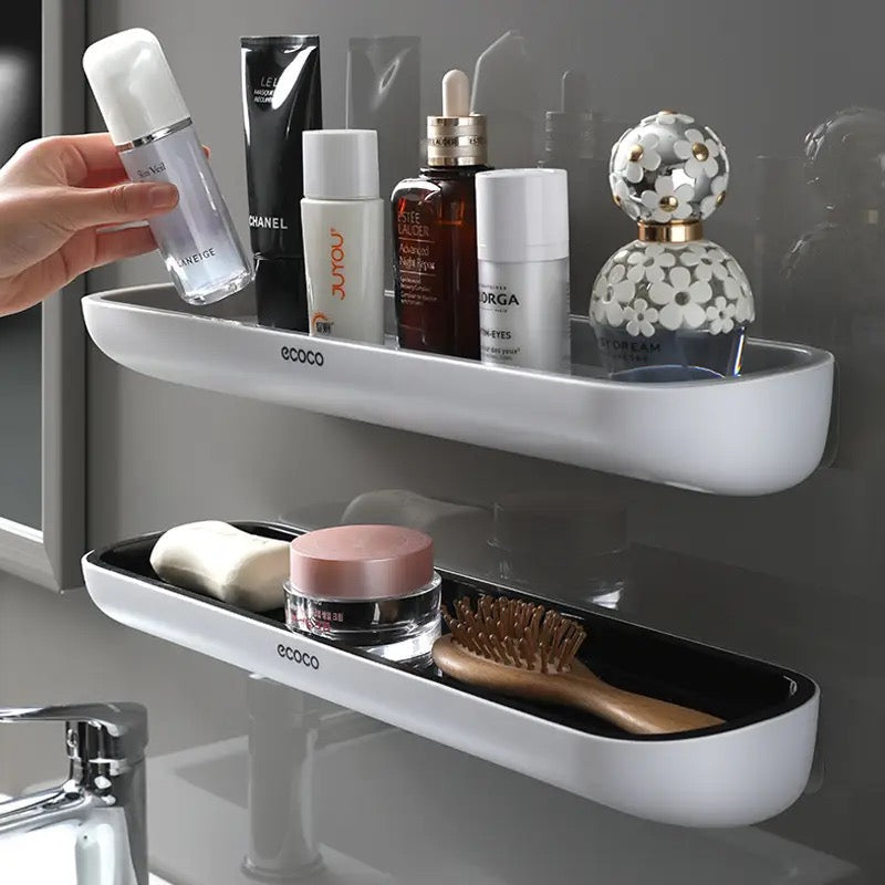 Badeværelsesarrangør Vægmonteret Modern Design med Håndklædeholder