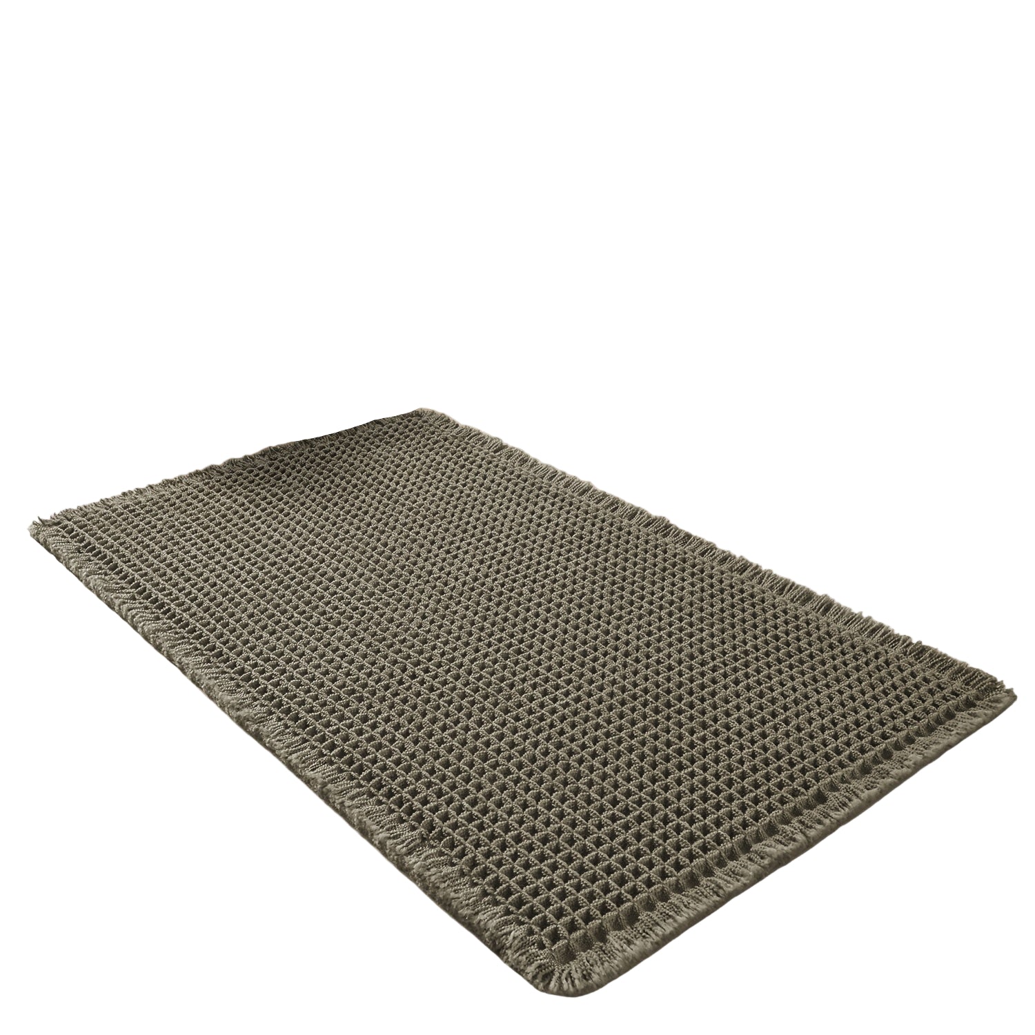 Badeværelsesmåtte med Vaffeldesign og Anti-Slip Funktion