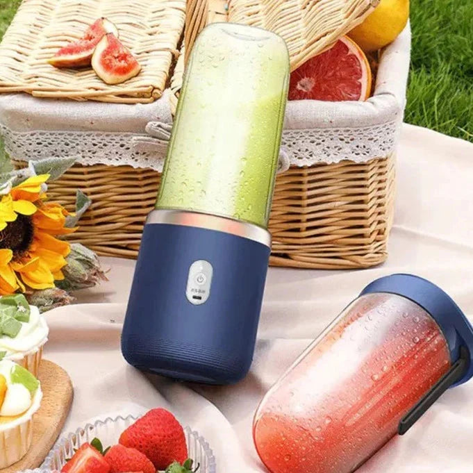 Bærbar 6 knive Juicer