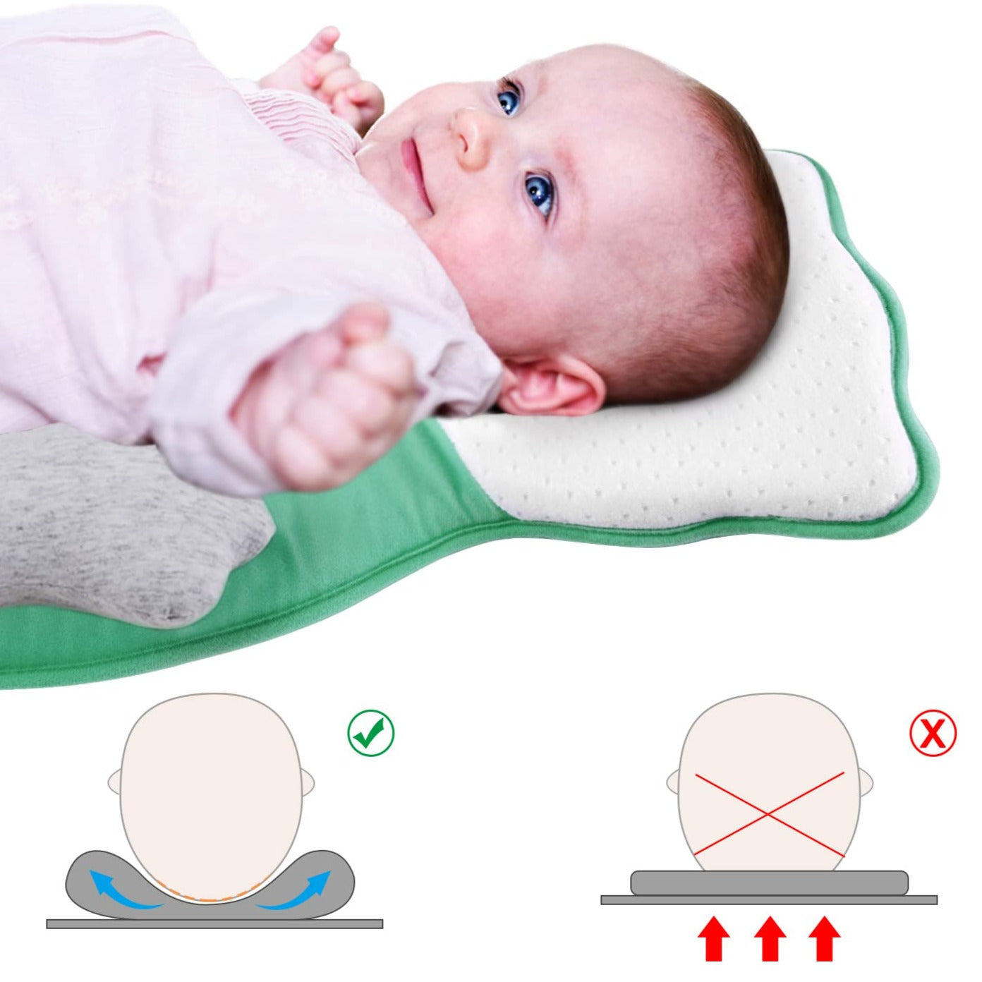 Bærbar Baby Liggestol