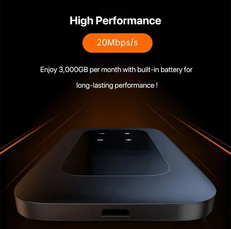 Bærbar 5G WiFi-router Kompakt