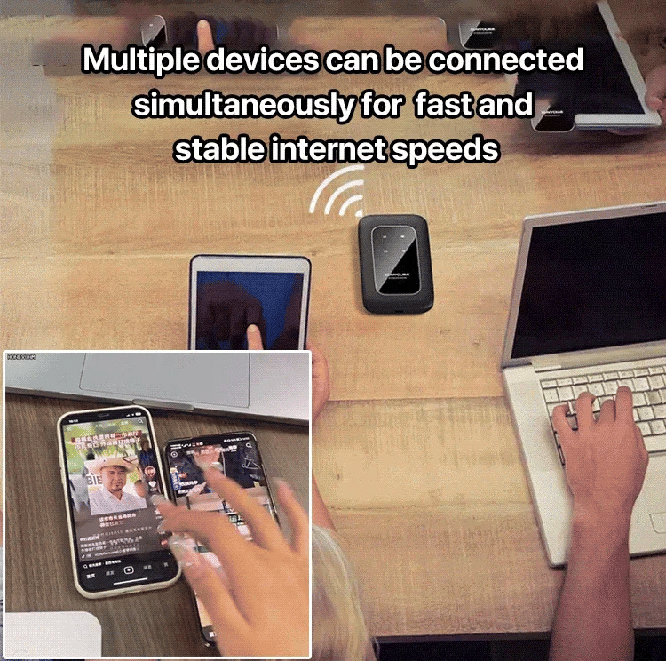 Bærbar 5G WiFi-router Kompakt