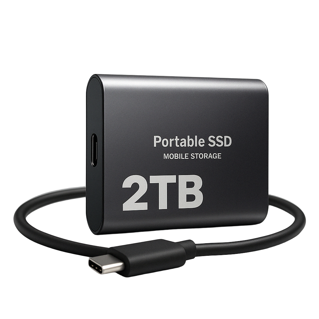 Bærbar SSD Drev Højhastighed Kompakt Design