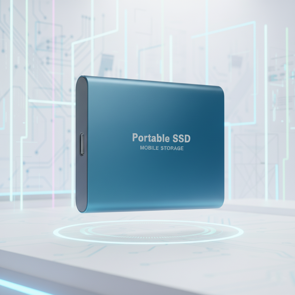Bærbar SSD med Ultra Hurtig Dataoverførsel