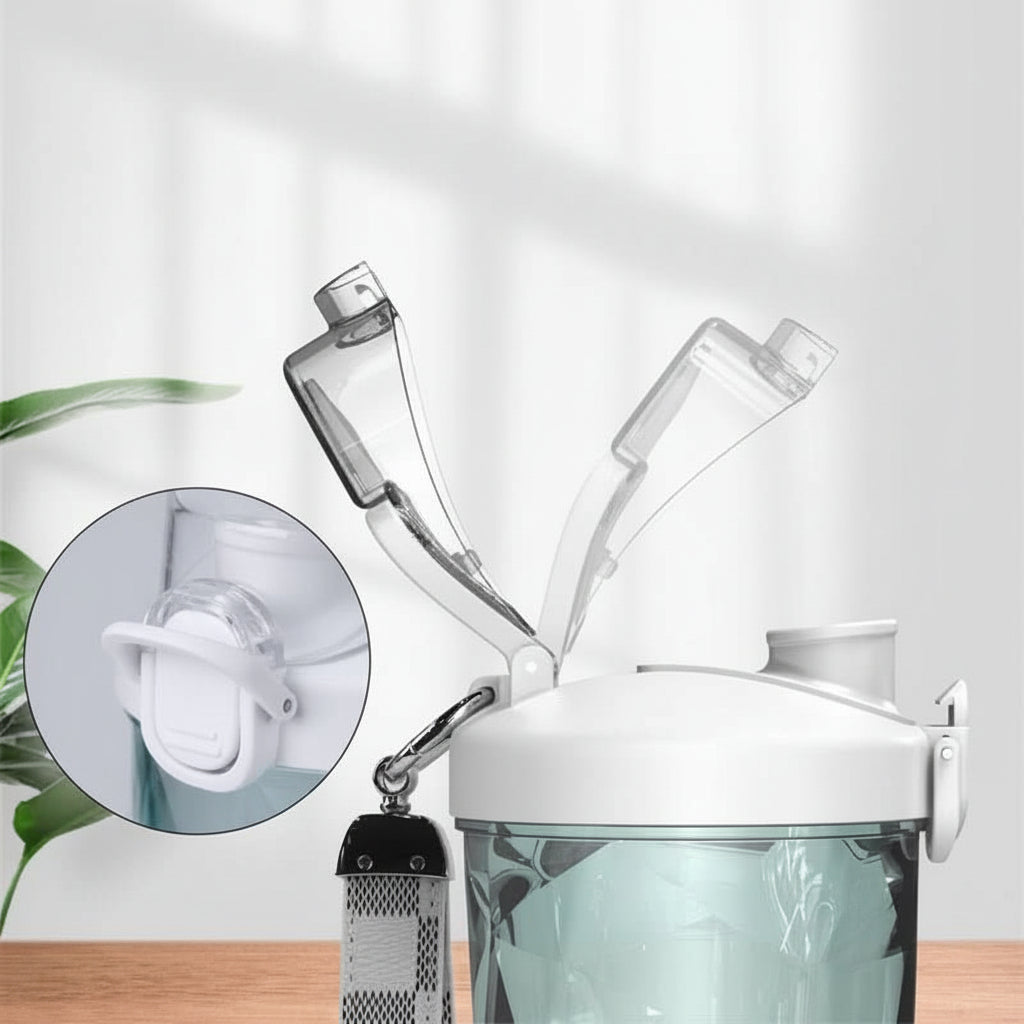 Bærbar Smoothie Blender Med Kraftfuld Motor