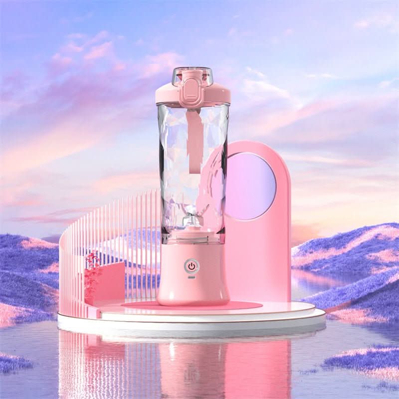 Bærbar Smoothie Blender Med Kraftfuld Motor