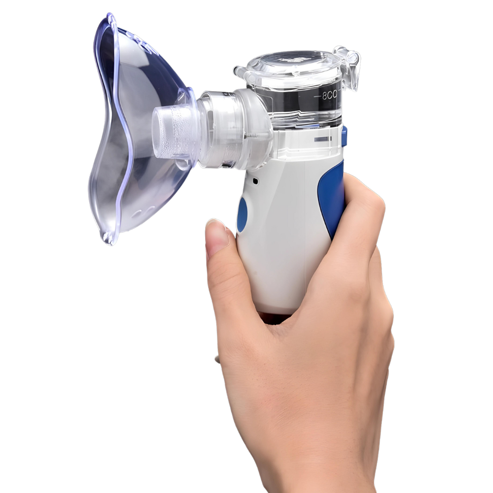 Bærbar Ultrasonic Nebulizer til Indånding Kompakt Design