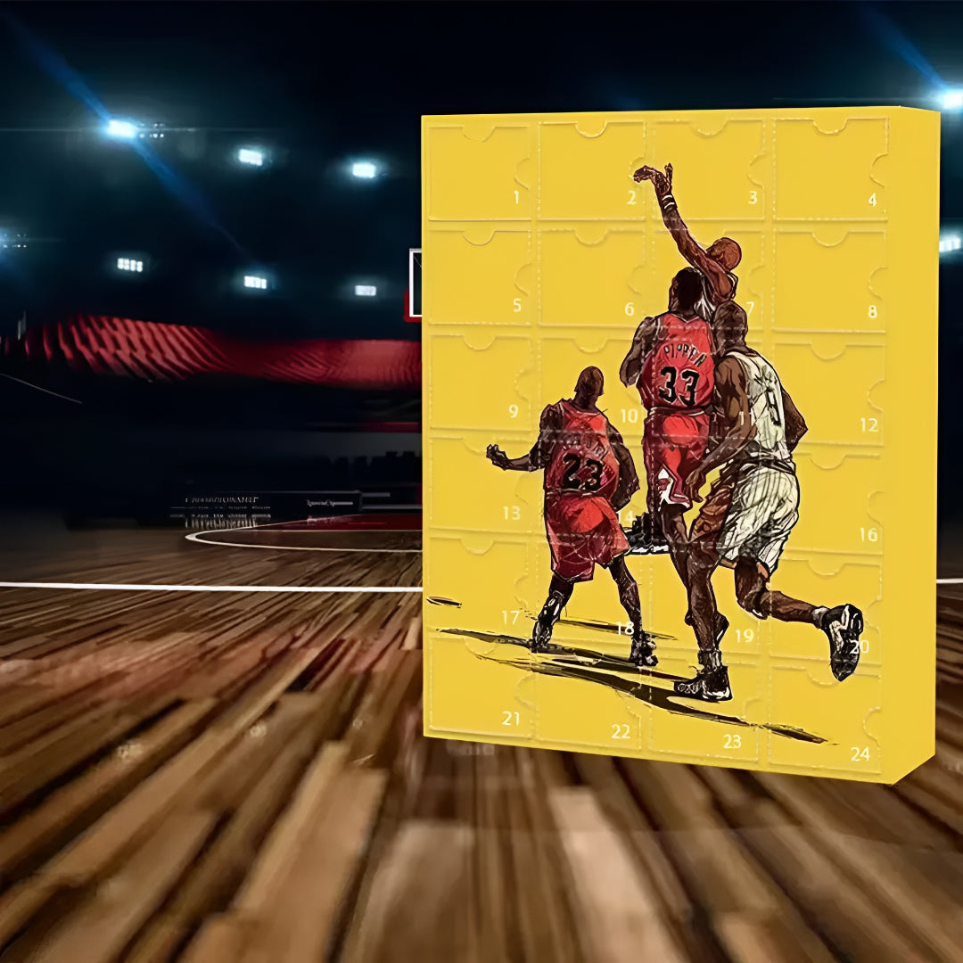 Basketadventskalender – 24 dagar med samlarfigurer och fanöverraskningar