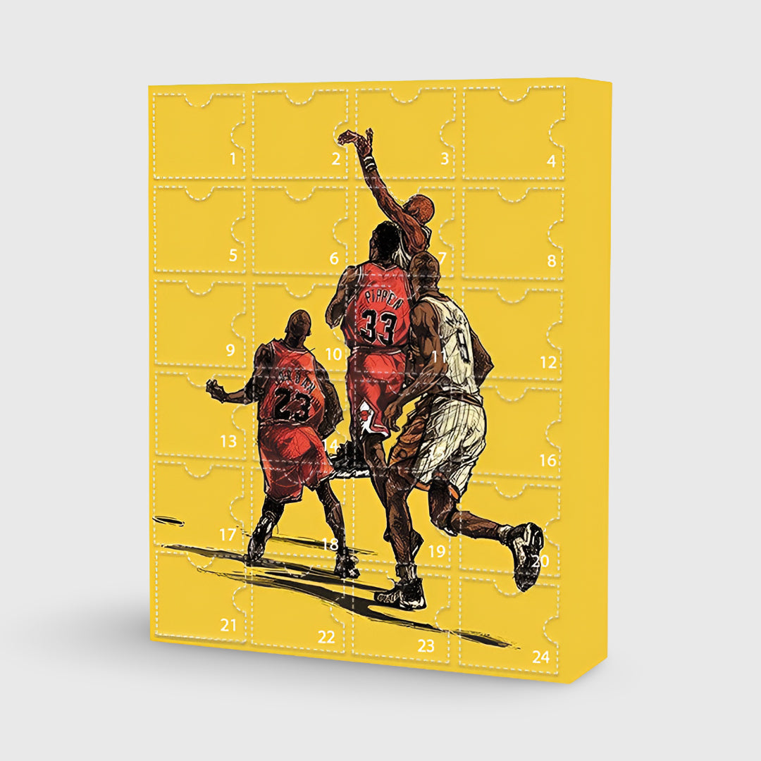 Basketadventskalender – 24 dagar med samlarfigurer och fanöverraskningar
