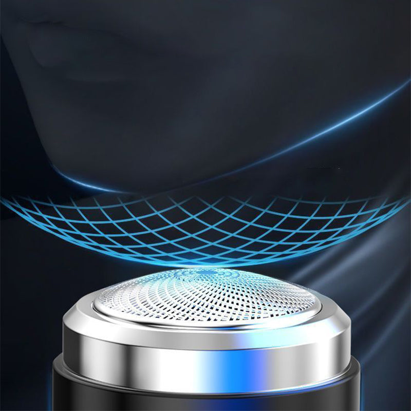 BestShaver | Mini Vandtæt Digital Barbermaskine | Mand/Kvinde/Unisex | Sort/Blå