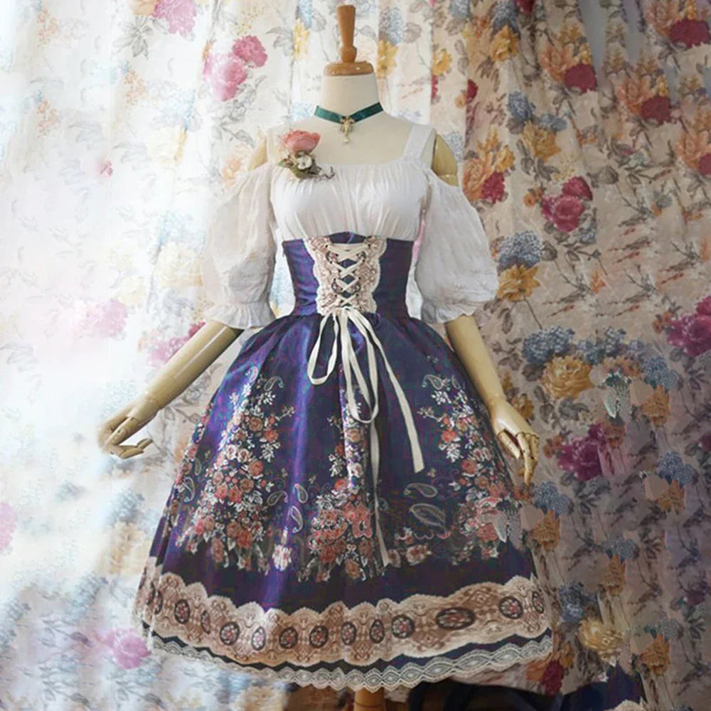Betagende Oktoberfest Dirndl Kjole