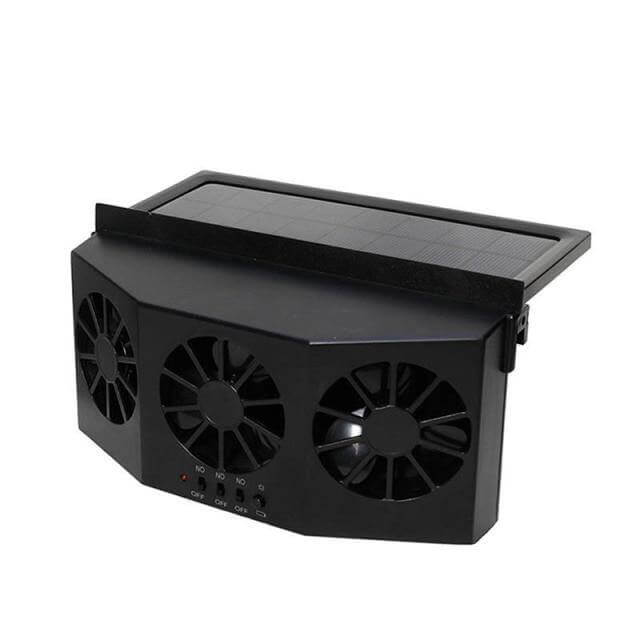 Bilventilator Solcelledrevet