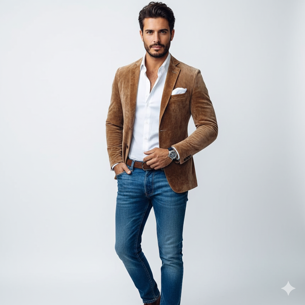 Blake Herre Slim Fit Blazer – Elegant Casual Jakke Moderne Alsidig Snit