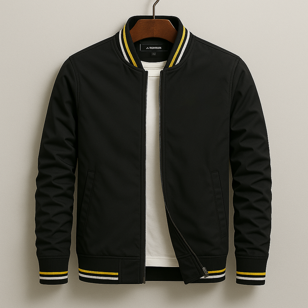 Bob Blouson Bomber Herre – Letvægts & Elegant Varsity Jakke med Moderne Stil