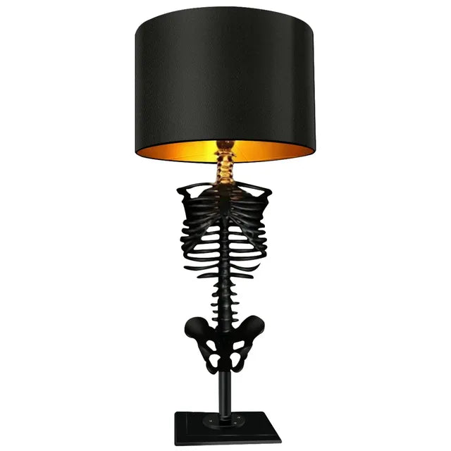 Bordlampe Gotisk Design med USB-Opladning til Stue og Soveværelse