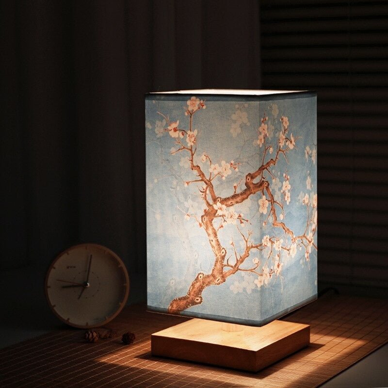 Bordlampe i Japansk Skandinavisk Stil