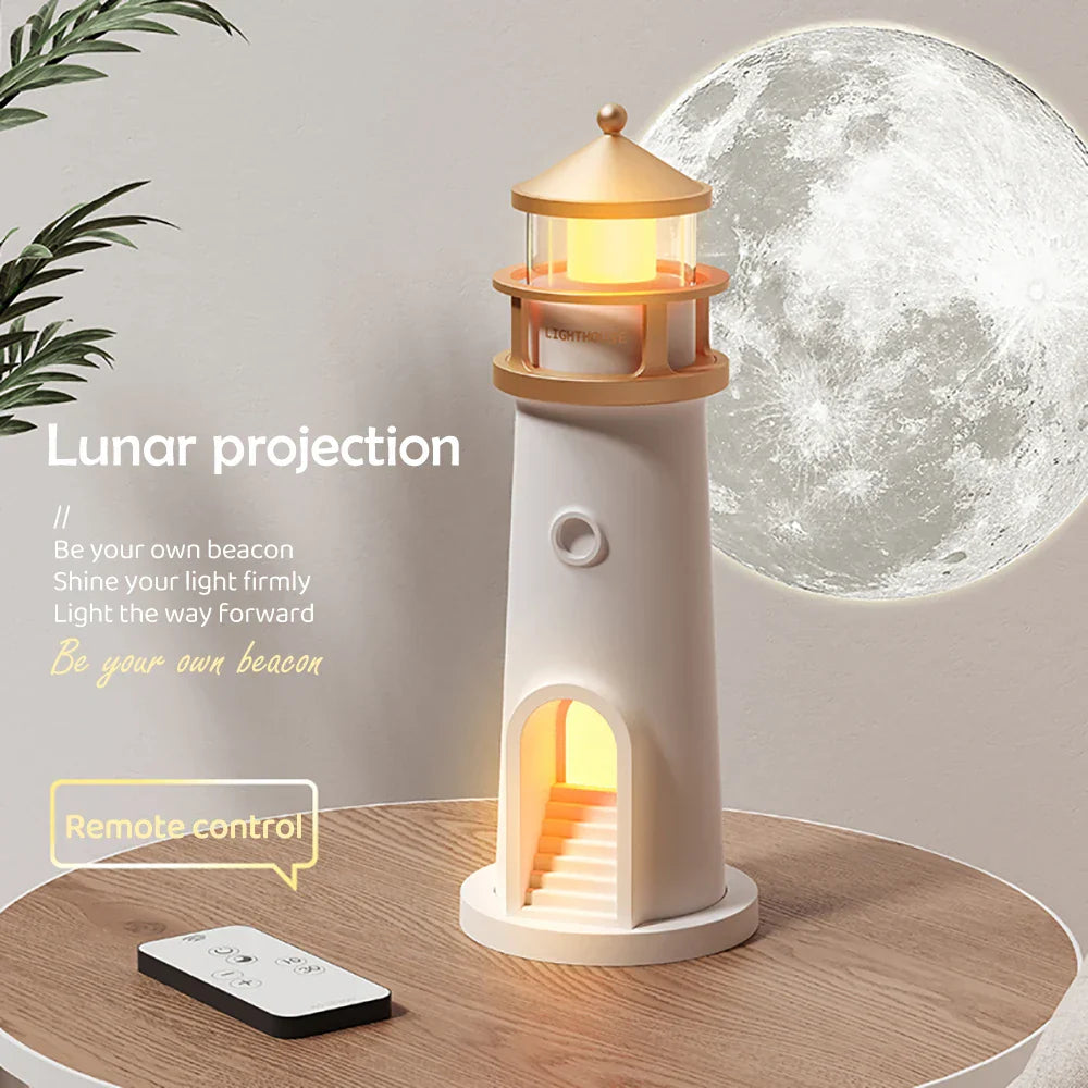 Bordlampe med Dæmpbar Belysning og Bluetooth - Moderne Ambient Lampe til Stue og Soveværelse
