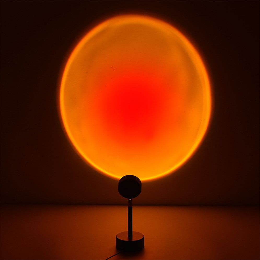 Bordlampe med Solnedgangsdesign Justerbar 180 Grader