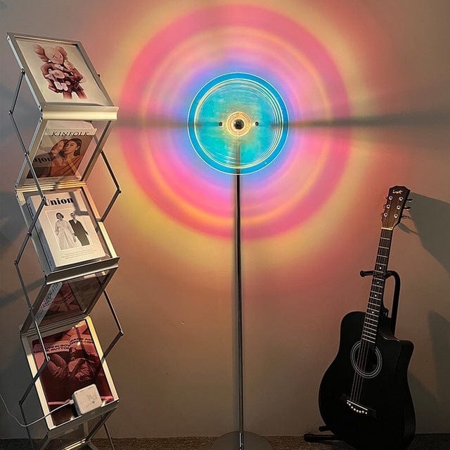 Bordlampe med Solnedgangsprojektion