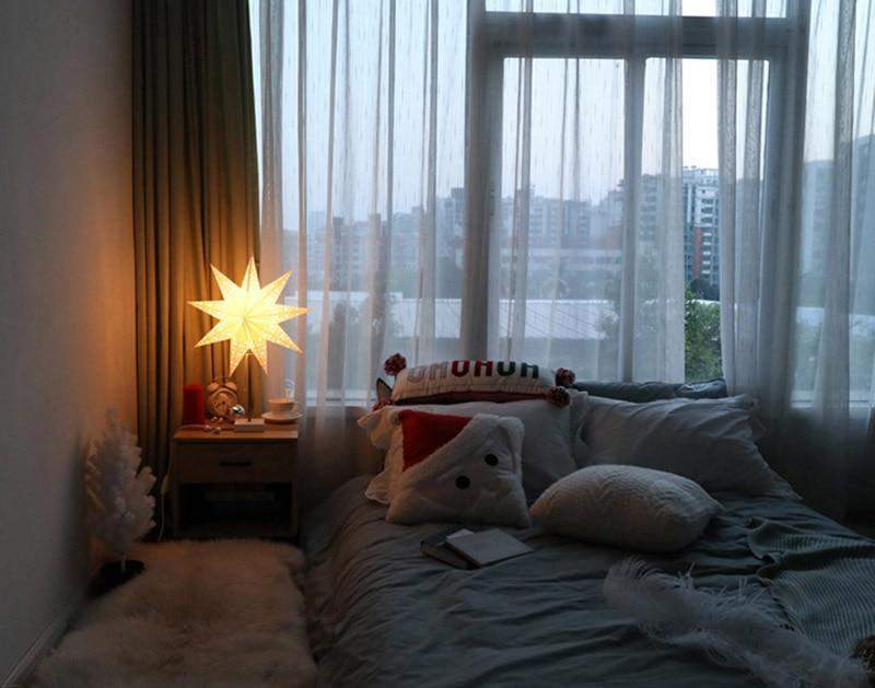 Bordlampe med Stjernedesign