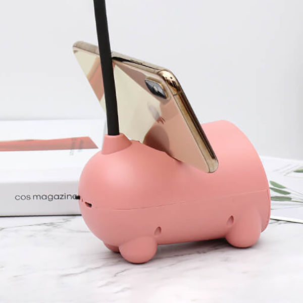 Børnelampe Touch-Lampe med Penneholder Kanin Design