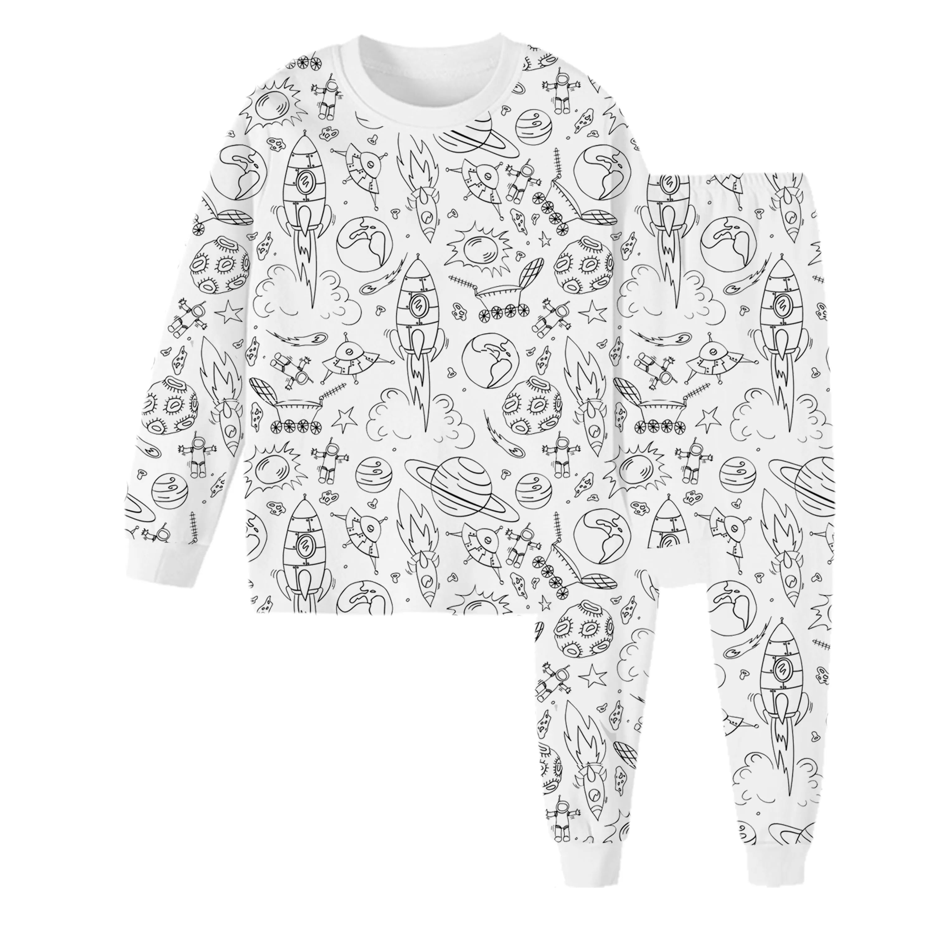 Børnepyjamas med Kreativ Designmulighed