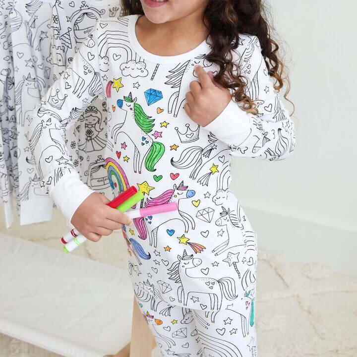 Børnepyjamas med Kreativ Designmulighed