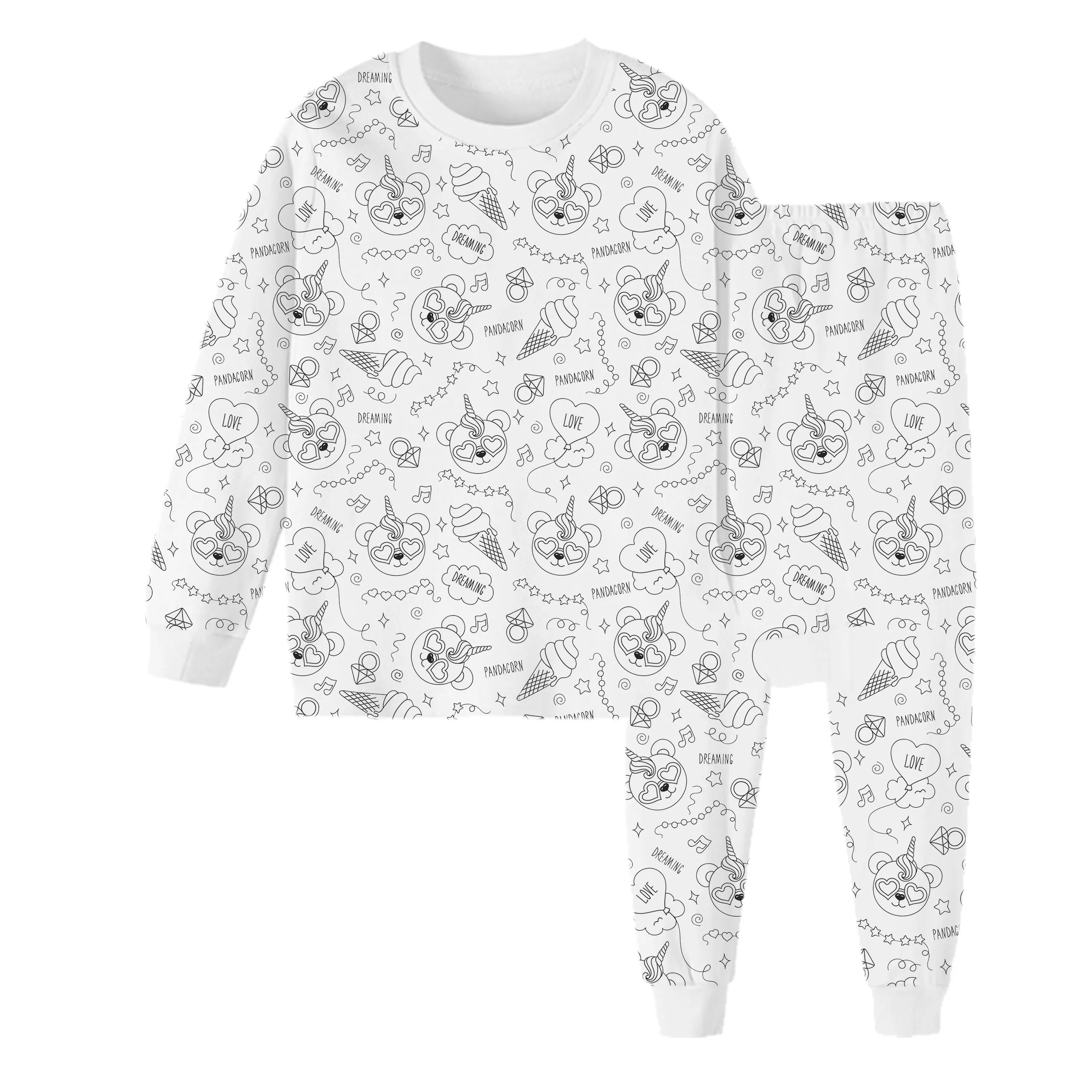 Børnepyjamas med Kreativ Designmulighed