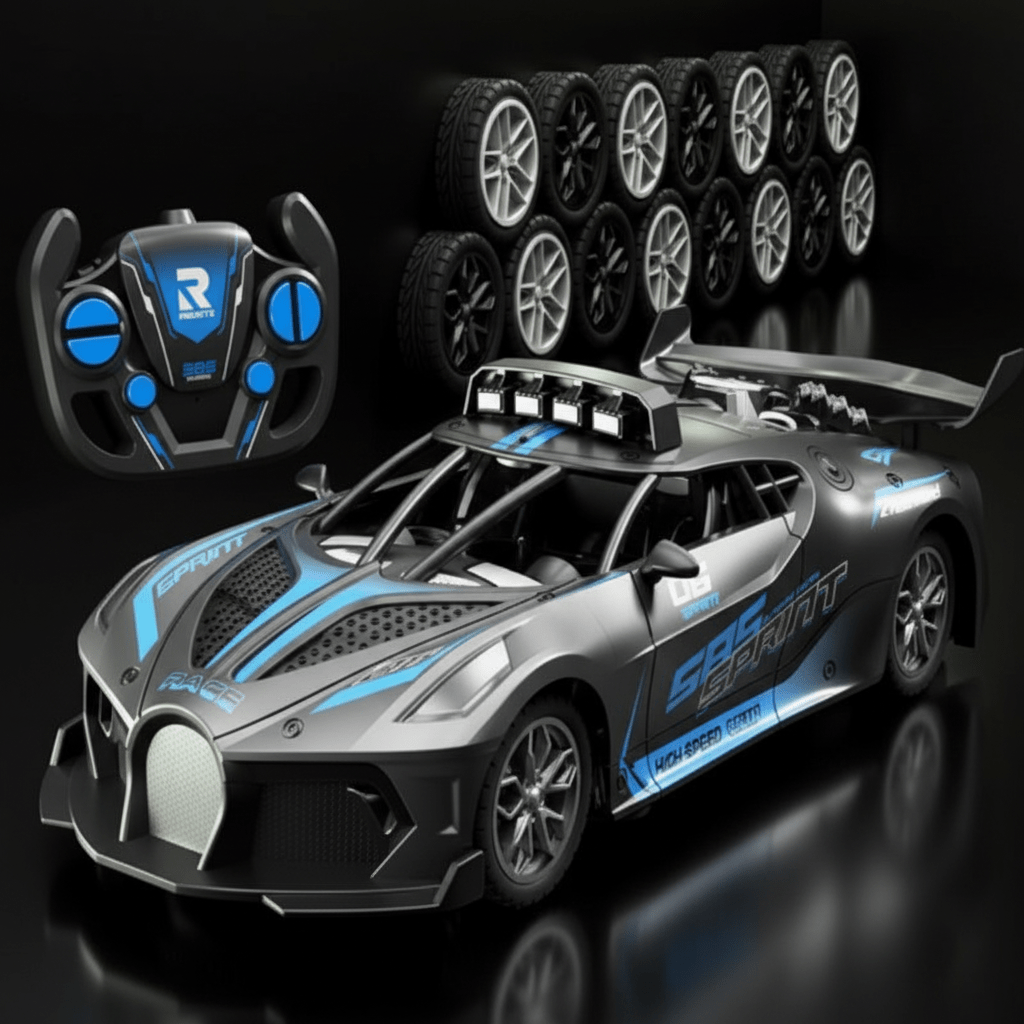 Børns 1:18 RC Driftbil med Robust Design
