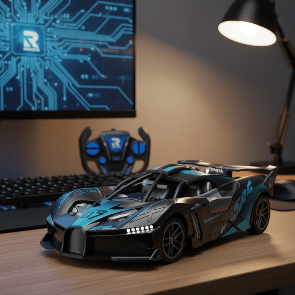 Børns 1:18 RC Driftbil med Robust Design