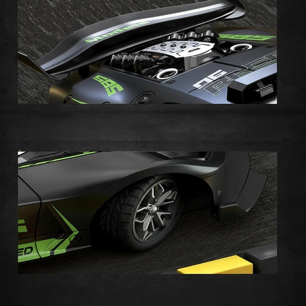 Børns 1:18 RC Driftbil med Robust Design