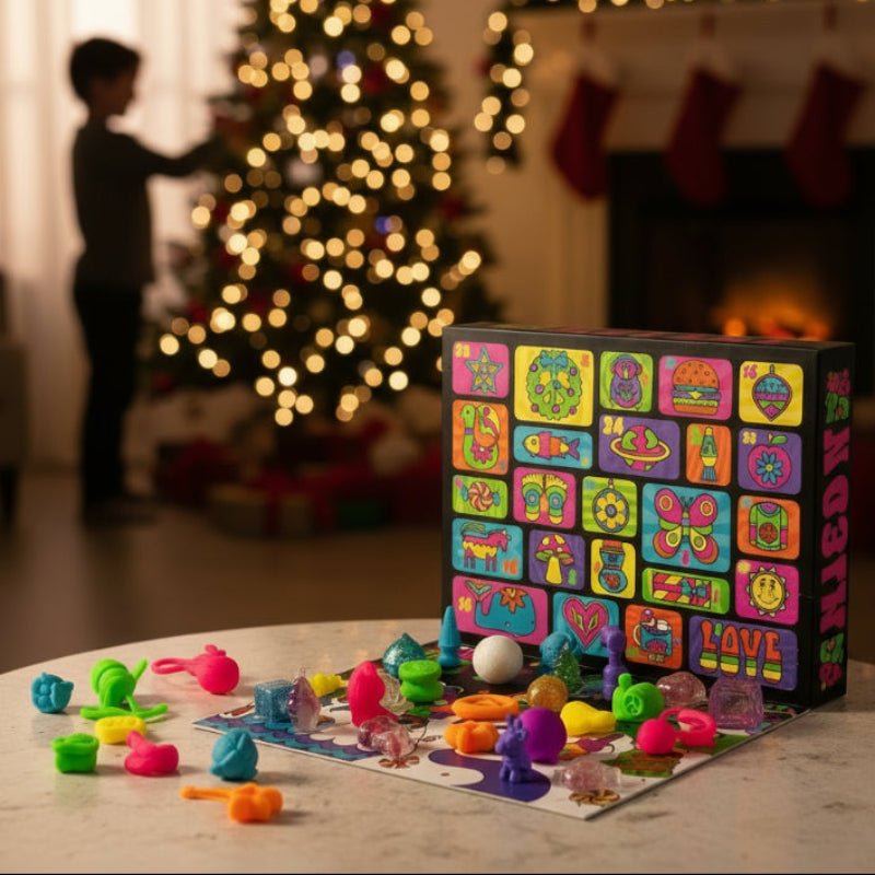 Børns Adventskalender med Fidget Legetøj - 24 Daglige Overraskelser